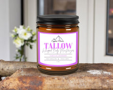 Load image into Gallery viewer, Egyptian Miracles Grass-Fed Beef Tallow Whipped Body Moisturizer Vanilla Lavender  Deeply Nourishing and Hydrating Skincare for Face and Body Large 8 oz Glass Jar