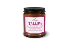 Load image into Gallery viewer, Egyptian Miracles Grass-Fed Beef Tallow Whipped Body Moisturizer – Calendula Lavender - Deeply Nourishing and Hydrating Skincare for Face and Body  Large 8 oz Glass Jar