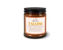Load image into Gallery viewer, Egyptian Miracles Grass-Fed Beef Tallow Whipped Body Moisturizer – Sweet Orange Vanilla - Deeply Nourishing and Hydrating Skincare for Face and Body  Large 8 oz Glass Jar