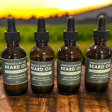Load image into Gallery viewer, Tobacco & Leaf Beard Oil. Deep Hydration & Sophisticated Scent
