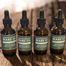 Load image into Gallery viewer, Tobacco & Leaf Beard Oil. Deep Hydration & Sophisticated Scent