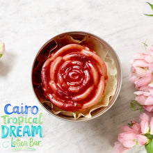 Load image into Gallery viewer, Cairo Tropical Dream Lotion Bar – A Starry Night of Indulgence | Egyptian Miracles