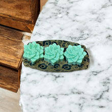 Load image into Gallery viewer, Egyptian Miracles Golden Oasis Shampoo Bar - Succulent Shape and Vegan and Cruelty Free with Free Reusable Bag and Container and Free Shampoo Bar Dish