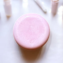 Load image into Gallery viewer, Egyptian Miracles Rosé Mirage Shampoo Bar – A Sensory Blend of Citrus, Fruits & Musk - Includes a Shampoo Dish Holder Free Reusable Bag and Container with Free Shampoo Bar Dish