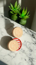 Load image into Gallery viewer, Egyptian Miracles Pyramid Bloom Shampoo Bar – Tropical Nourishment & Hydration - Small Size - Vegan with Free Reusable Bag and Container and Free Shampoo Bar Dish and Cruelty Free