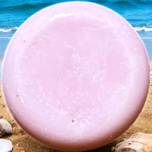 Load image into Gallery viewer, Egyptian Miracles Rosé Mirage Shampoo Bar – A Sensory Blend of Citrus, Fruits & Musk - Includes a Shampoo Dish Holder Free Reusable Bag and Container with Free Shampoo Bar Dish
