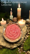 Load image into Gallery viewer, Cleopatra's Golden Secret Lotion Bar – Ancient Luxury for Modern Skin | Egyptian Miracles