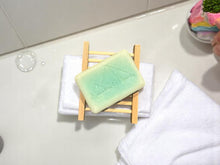 Load image into Gallery viewer, Egyptian Miracles Golden Oasis Shampoo Bar - Vegan and Cruelty Free with Free Reusable Bag and Free Shampoo Bar Dish