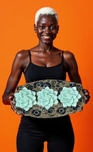 Load and play video in Gallery viewer, Egyptian Miracles Golden Oasis Shampoo Bar - Succulent Shape and Vegan and Cruelty Free with Free Reusable Bag and Container and Free Shampoo Bar Dish