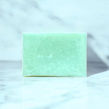 Load image into Gallery viewer, Egyptian Miracles Golden Oasis Shampoo Bar - Rectangle Shape and Vegan and Cruelty Free with Free Reusable Bag & Container and Free Shampoo Bar Dish