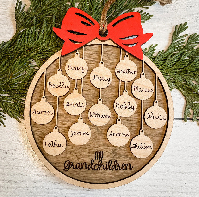 Personalized Ornaments with extra add Ons